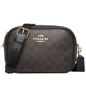 Coach Jamie Camera Bag In Signature Canvas CA547 Brown Black